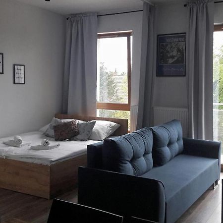 Silver Apartment in Wilanów Varsovia Exterior foto