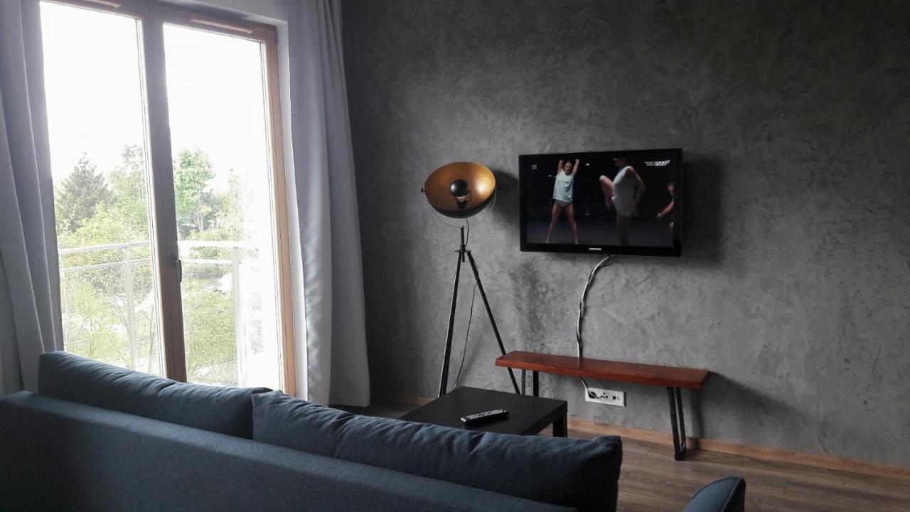 Silver Apartment in Wilanów Varsovia Exterior foto